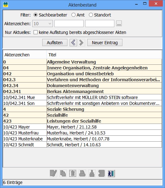 Aktenbestand