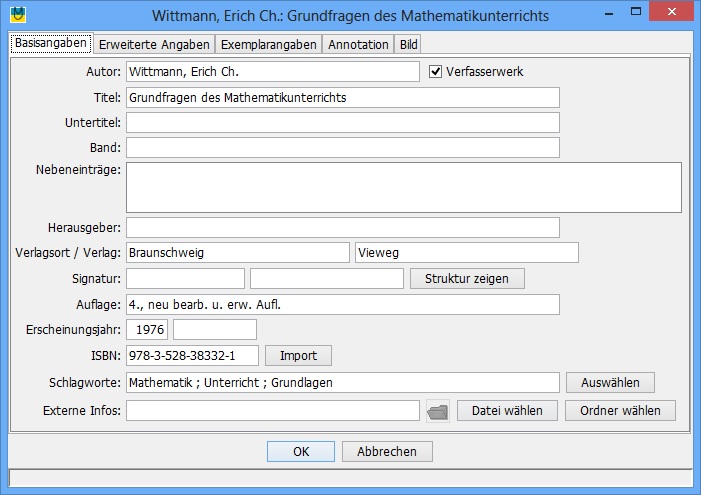 Screenshot vom Programm: Perpustakaan Bibliothekssoftware