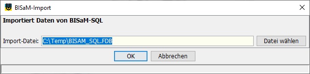 Datenimport von ps-biblio