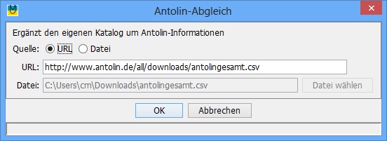 Antolin-Abgleich