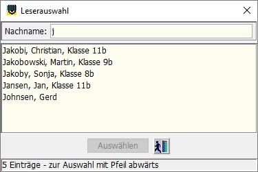 Leserschnellauswahl Leserschnellauswahl